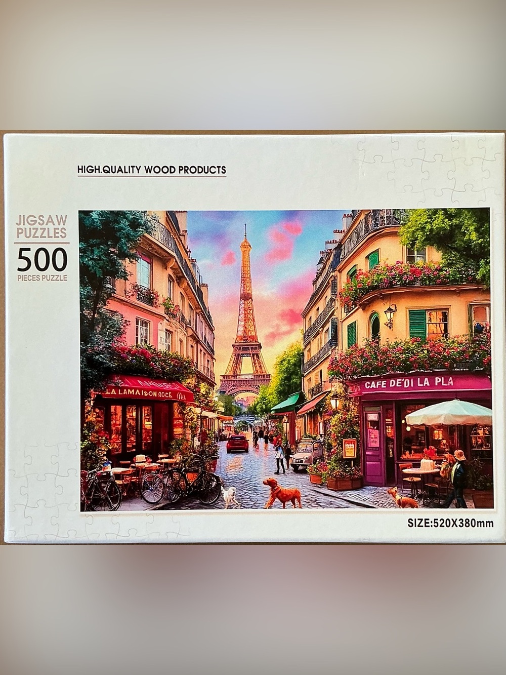 500 piece wooden puzzle